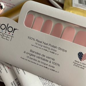 Color street nail polish strips